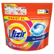 Vizir Platinum Pods + Fairy Effect Kapsułki Do Prania, 35 Prań 857,5G