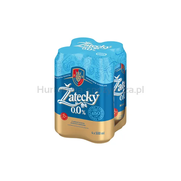 Žatecký 0.0% Puszka 500 ml (w tym +0,50 zł/szt. zwrotnej kaucji)