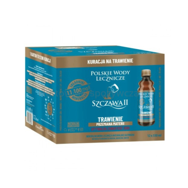 Polskie Wody Lecznicze Szczawia Ii - Mineralna Woda Lecznicza 330 Ml