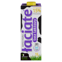 Łaciate Mleko UHT 1,5% Bez Laktozy 1L