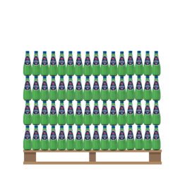 Woda Kinga Pienińska 0,33L Gazowana  Szkło<br>(Paleta 1512 szt.)