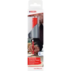 Edding Ołówek stolarski mechaniczny e-8890 HB, blister 