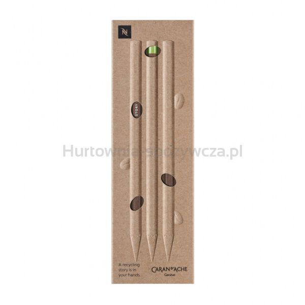 Ołówki Nespresso Swiss Wood 3szt - 2