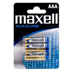 Bateria MAXELL alkaliczna LR03, 4 szt.