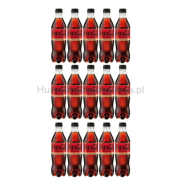 Coca Cola Zero 500 ml x 15 sztuk