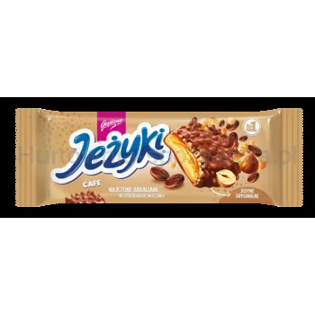 Jeżyki Cafe ciastka w czekoladzie mlecznej 140 g