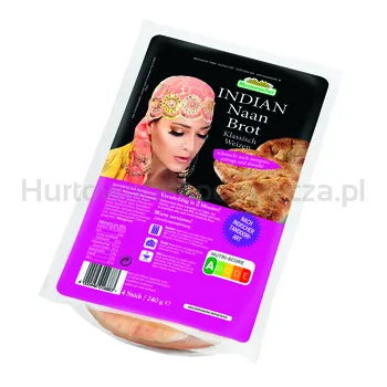 Mestemacher Naan Chlebek W Stylu Indyjskim Pszenny 240 G