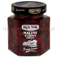 Rolnik Maliny w lekkim syropie 320 g