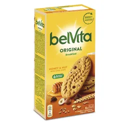 Belvita  Ciastka Honey&Nuts, 300 g x 10 sztuk