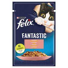 *Felix Fantastic Łosoś W Galaretce 85G