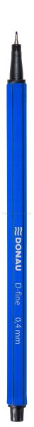 Donau Cienkopis D-Fine, 0,4 mm, niebieski  - 2