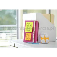 Karteczki samoprzylepne Post-it® Super Sticky XL, CARNIVAL, w linię, 101x101mm, 6x90 kart. - 2