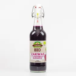 Bio Zakwas Z Kiszonych Buraków Polska 700Ml Farma Świętokrzyska