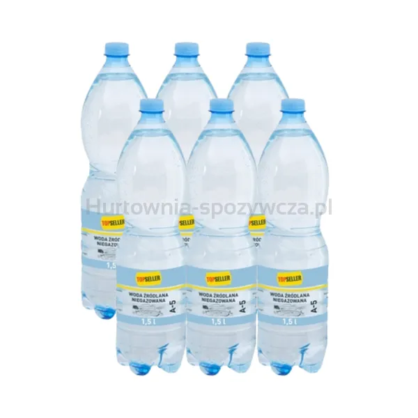 Topseller Woda źródlana Niegazowana 1,5 l