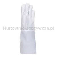 Rękawice spawalnicze DONAU SAFETY DS-WELTIG, TIG, skóra kozia, rozm. 10/XL, biało-szare - 4