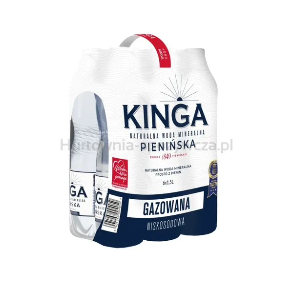 Kinga Pienińska Woda 1,5L Gazowana