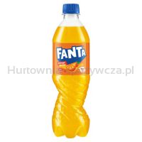 Napój Fanta Orange Mniej Cukru Gaz 500 Ml Coca-Cola Pet
