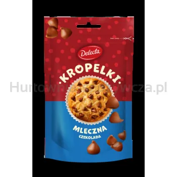 Delecta Kropelki z czekolady mlecznej 80g