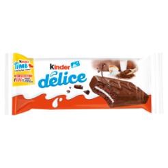 Kinder Delice Kakaowy Biszkopt Z Mlecznym Nadzieniem 39G