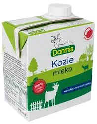 Danmis Kozie Mleko Poddane Wysokiej Obróbce Termicznej 0,5L