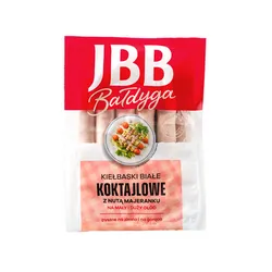 Kiełbaski białe koktajlowe ok. 0,5 kg JBB