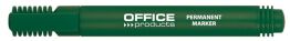 Office Products Marker permanentny okrągły, 1-3mm (linia), zielony 