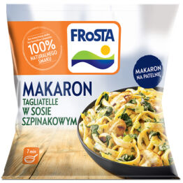 Frosta Makaron Tagliatelle Z Sosem Szpinakowym 450 G