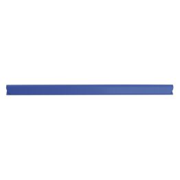 Donau Listwa zaciskająca, PVC, A4, 6mm, do 60 kartek, niebieska 