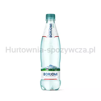 Borjomi Naturalna woda mineralna gazowana 500 ml- kaucja