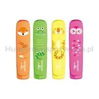 Zakreślacz KEYROAD Fluo Jungle, 1-5 mm, 4 szt., etui, mix kolorów - 2
