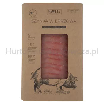 Pawęta Szynka wieprzowa dojrzewająca plastry 65 g