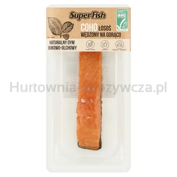 Superfish Coho Łosoś Wędzony Na Gorąco 100G
