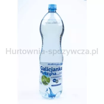 GALICJANKA Woda Mineralna wapniowo-magnezowa, wysokonasycona CO2 1,5l