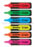 Donau Zakreślacz Fluorescencyjny D-Text, 1-5Mm (Linia), Różowy  - 3