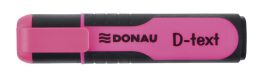 Donau Zakreślacz fluorescencyjny D-Text, 1-5mm (linia), różowy 