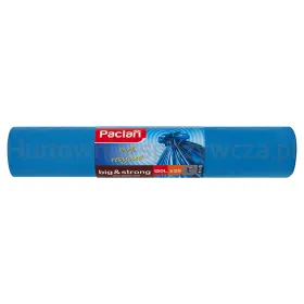 Paclan Big&Strong Worki Na Śmieci 120L 25 Szt