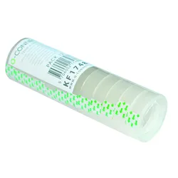 Taśma Samoprzylepna Biurowa Q-Connect 12Mmx10M, 12Szt, Transparentna