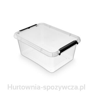 Pojemnik Do Przechowywania Moxom Simple Box, 12,5L, Transparentny