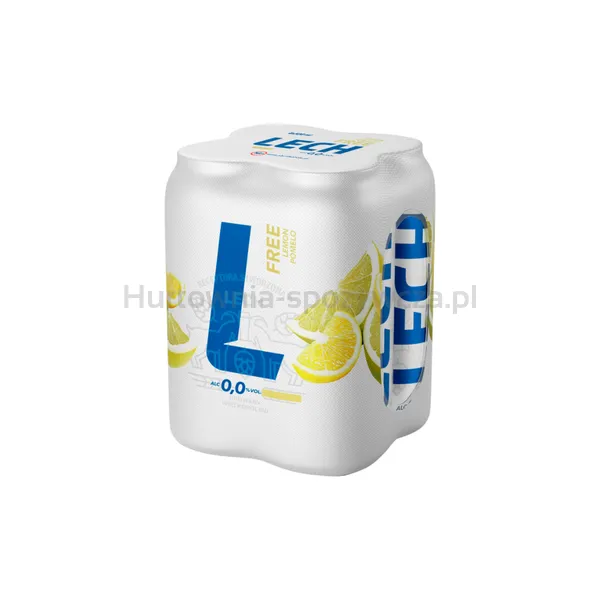 Piwo Lech Free Lemon Pomelo 0,0% puszka 500ml (w tym +0,50 zł/szt. zwrotnej kaucji)