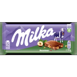 Milka Hazelnut 90g