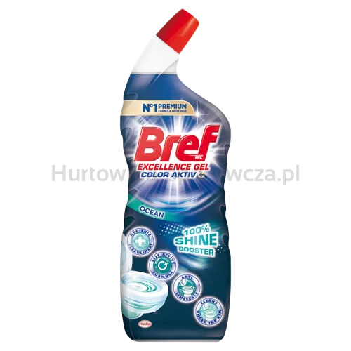 Bref Płyn Do Toalet Excellence Color Aktiv Gel Ocean 700Ml