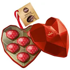 Wawel Bombonierka Serce Czekoladki nadziewane 110g