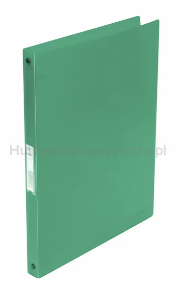 Q-Connect Segregator ringowy PP, A4/4R/16mm, transparentny zielony 