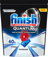 *Finish Tabletki Do Zmywarki Quantum Ultimate Regular  500 G (40 Sztuk)