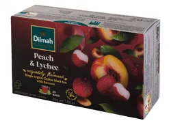 Dilmah Herbata aromat brzoskwinia & lychee, 20 torebek