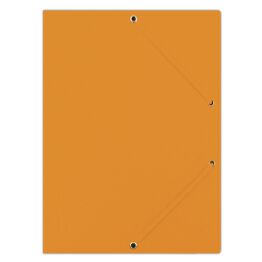 Donau Teczka z gumką preszpan, A4, 390gsm, 3-skrz., pomarańczowa 
