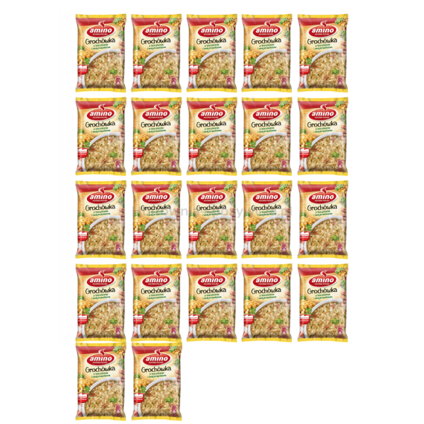 Amino Nudle grochowa 65g