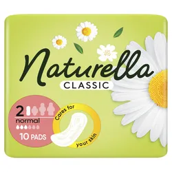 Naturella Podpaski Bez Skrzydełek Classic Camomile 10 Sztuk
