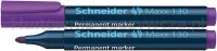 Schneider Marker permanentny Maxx 130, okrągły, 1-3mm, fioletowy 