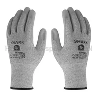 Rękawice TK SHARK, antyprzecięciowe, rozm. 9, szare - 2